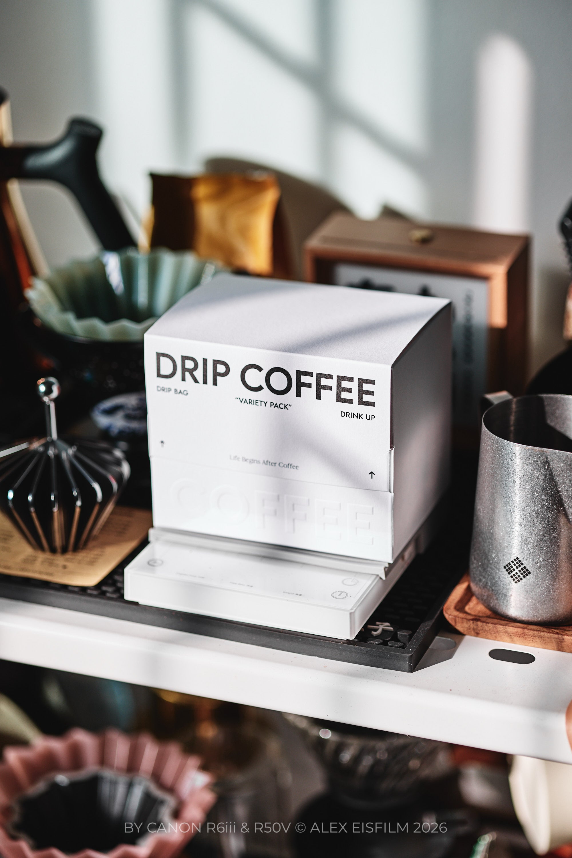 Drip Coffee Set made by Top Quality Beans - Box of 6x Bags