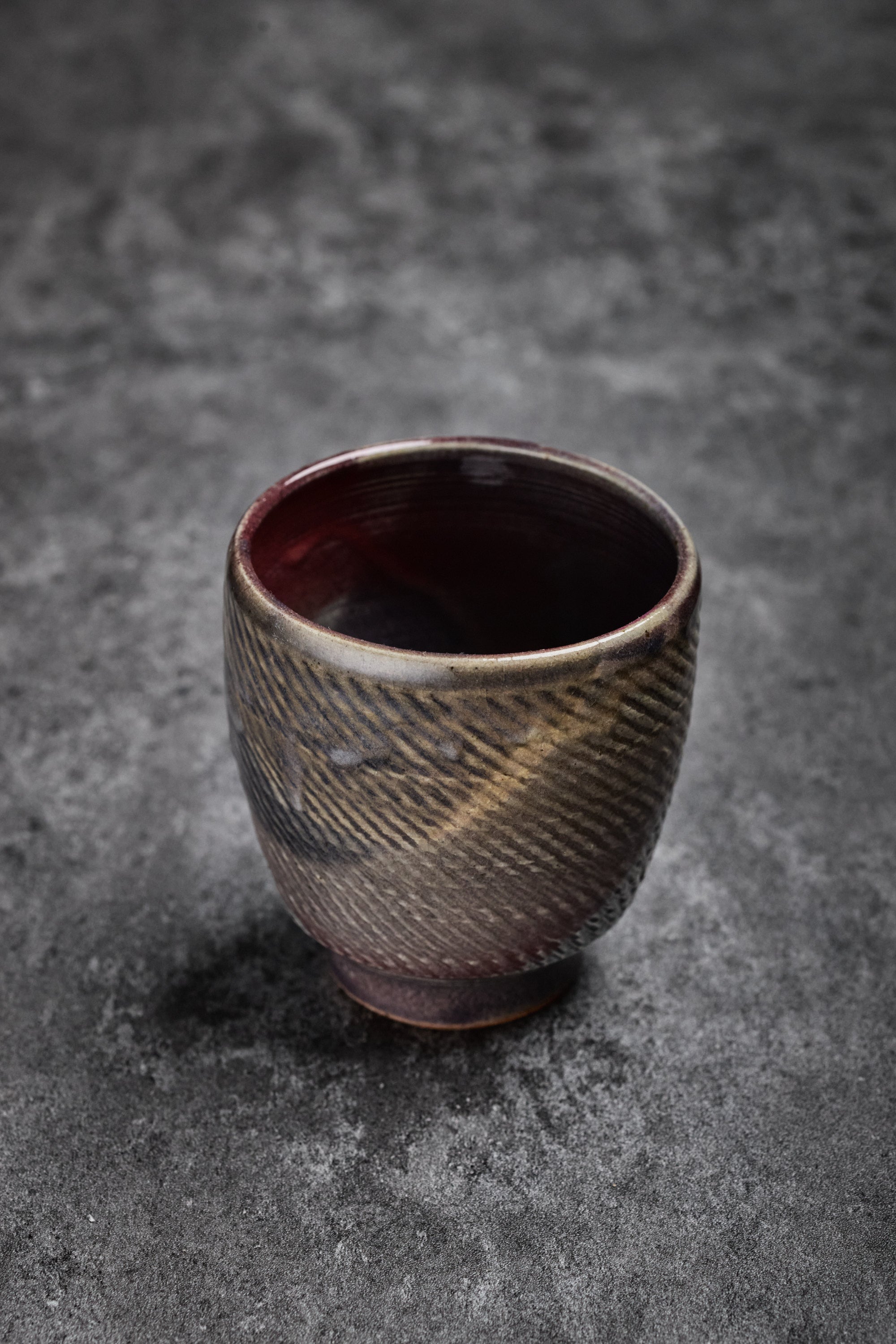 Water Mug with Chattered Marks