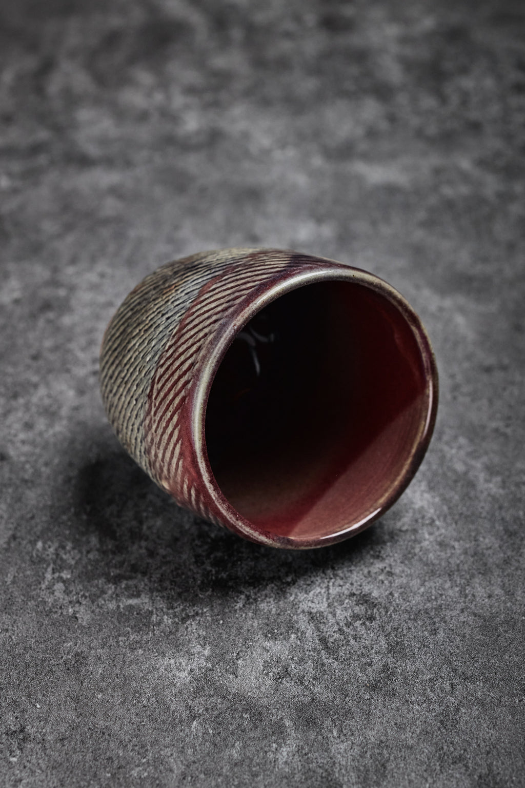 Water Mug with Chattered Marks
