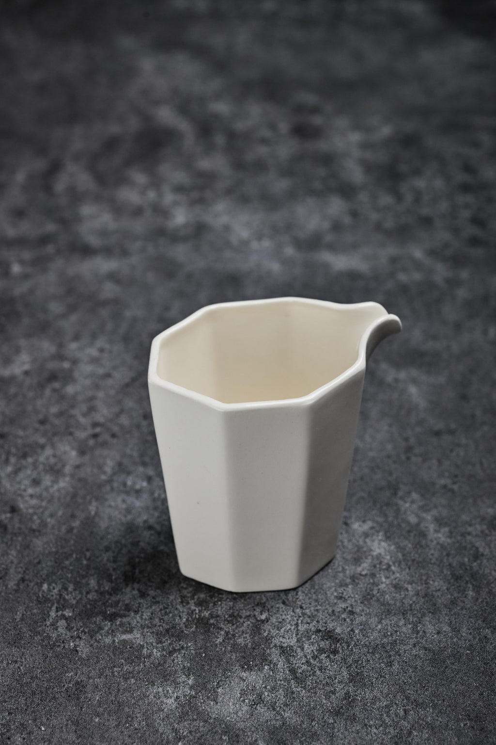 White Porcelain Coffee & Tea Fair Cup