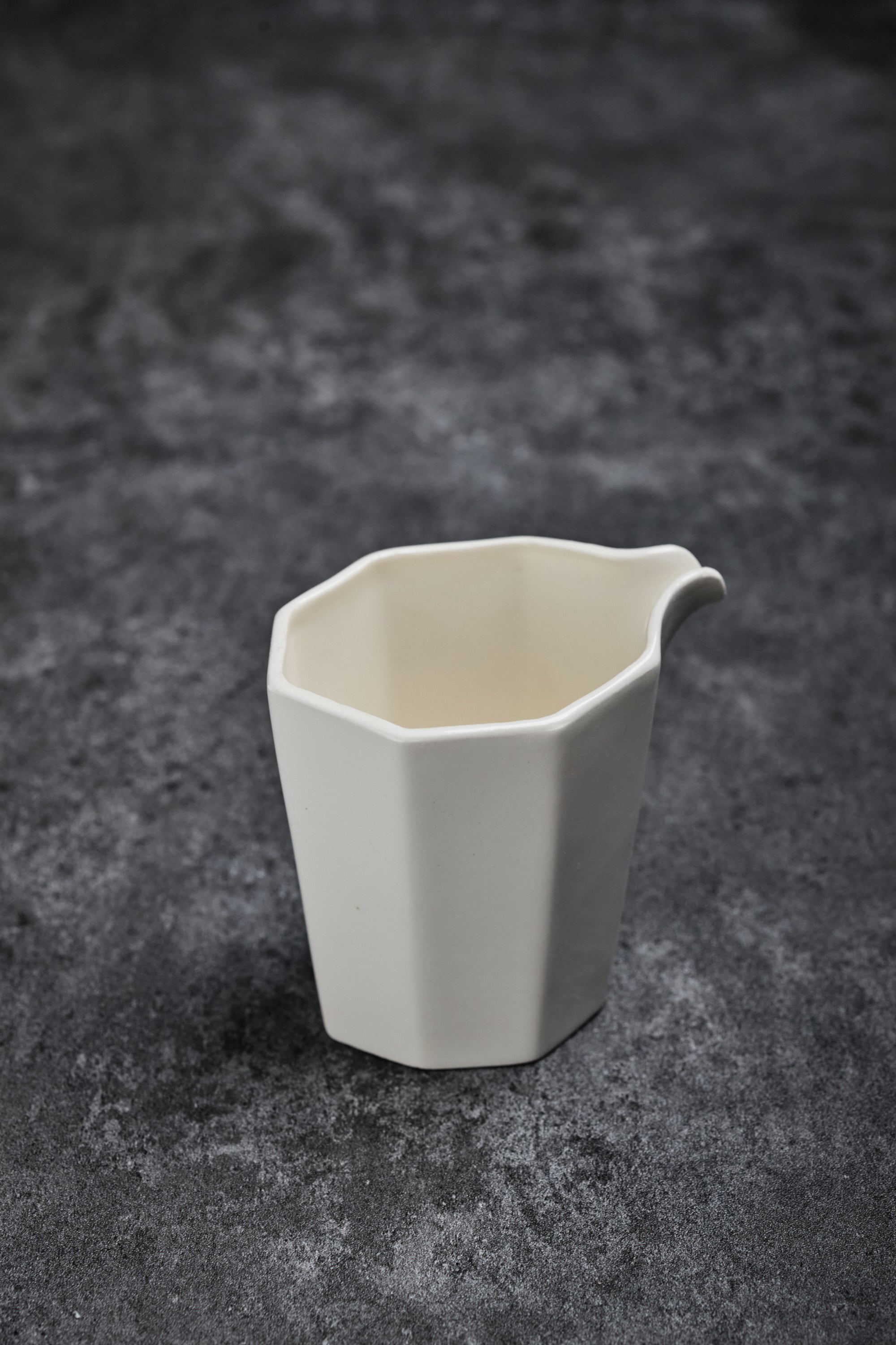 White Porcelain Coffee & Tea Fair Cup