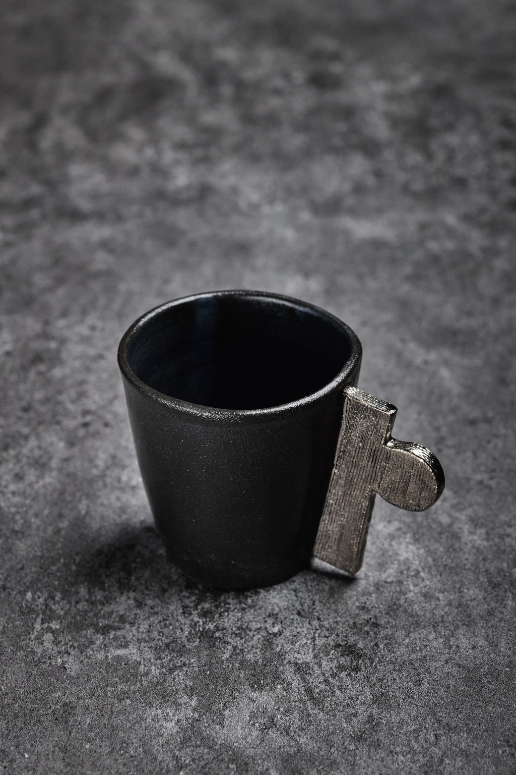 Sanae House | Coffee Mug with Silver Handle