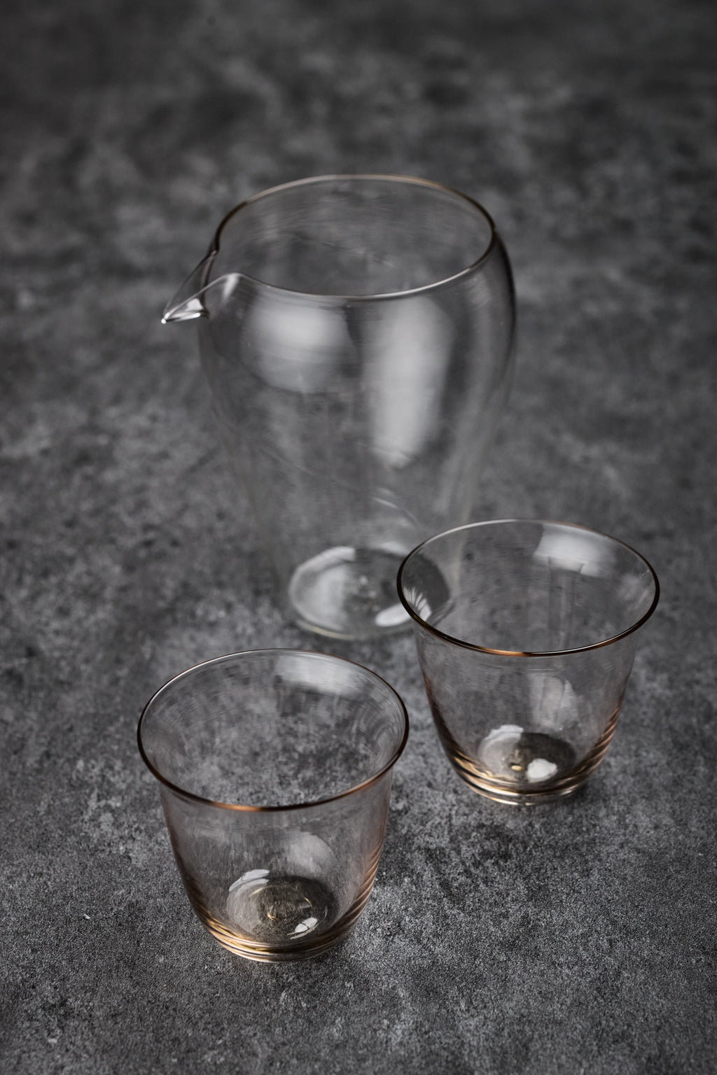 Super Thin Glass Pitcher Set