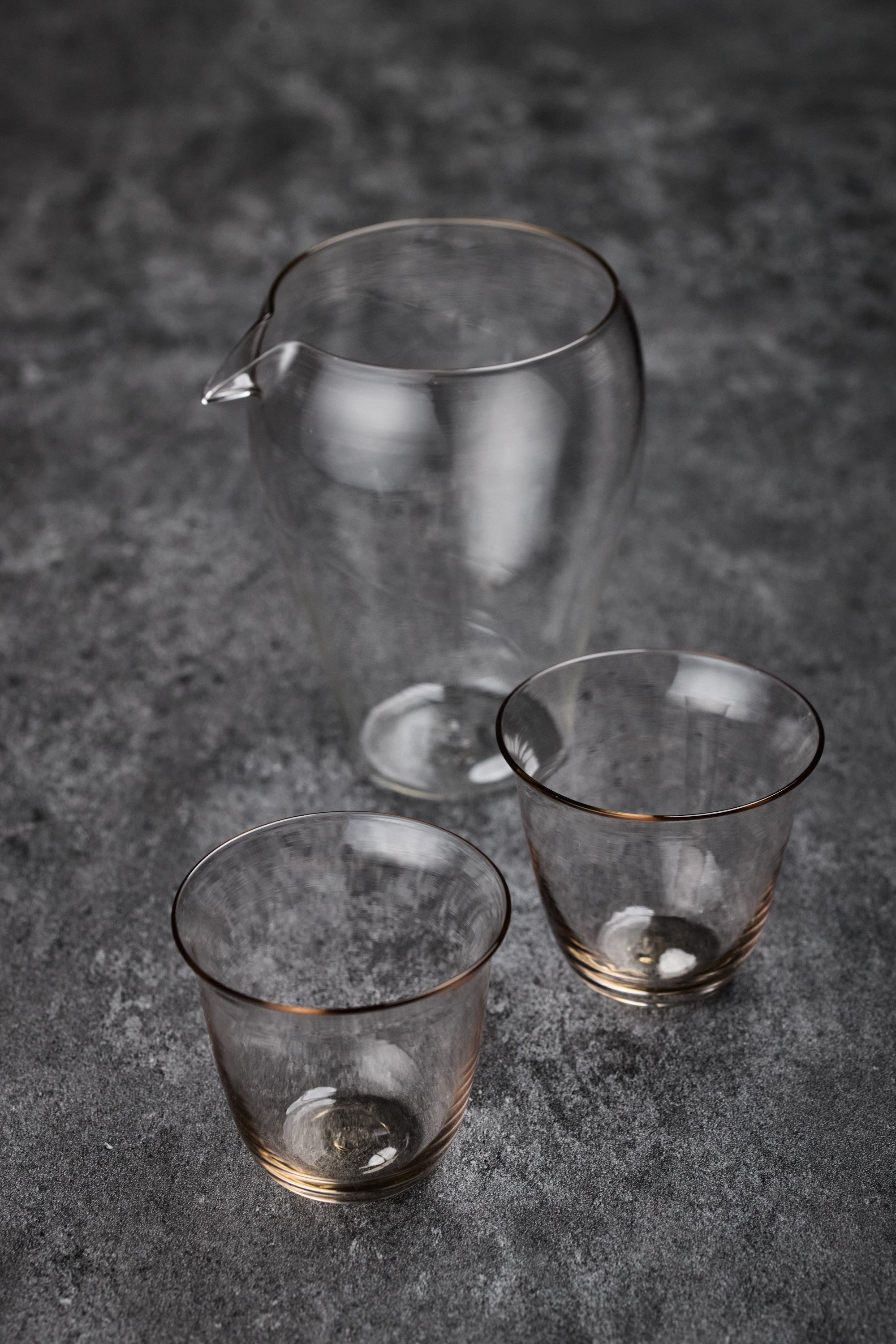 Super Thin Glass Pitcher Set
