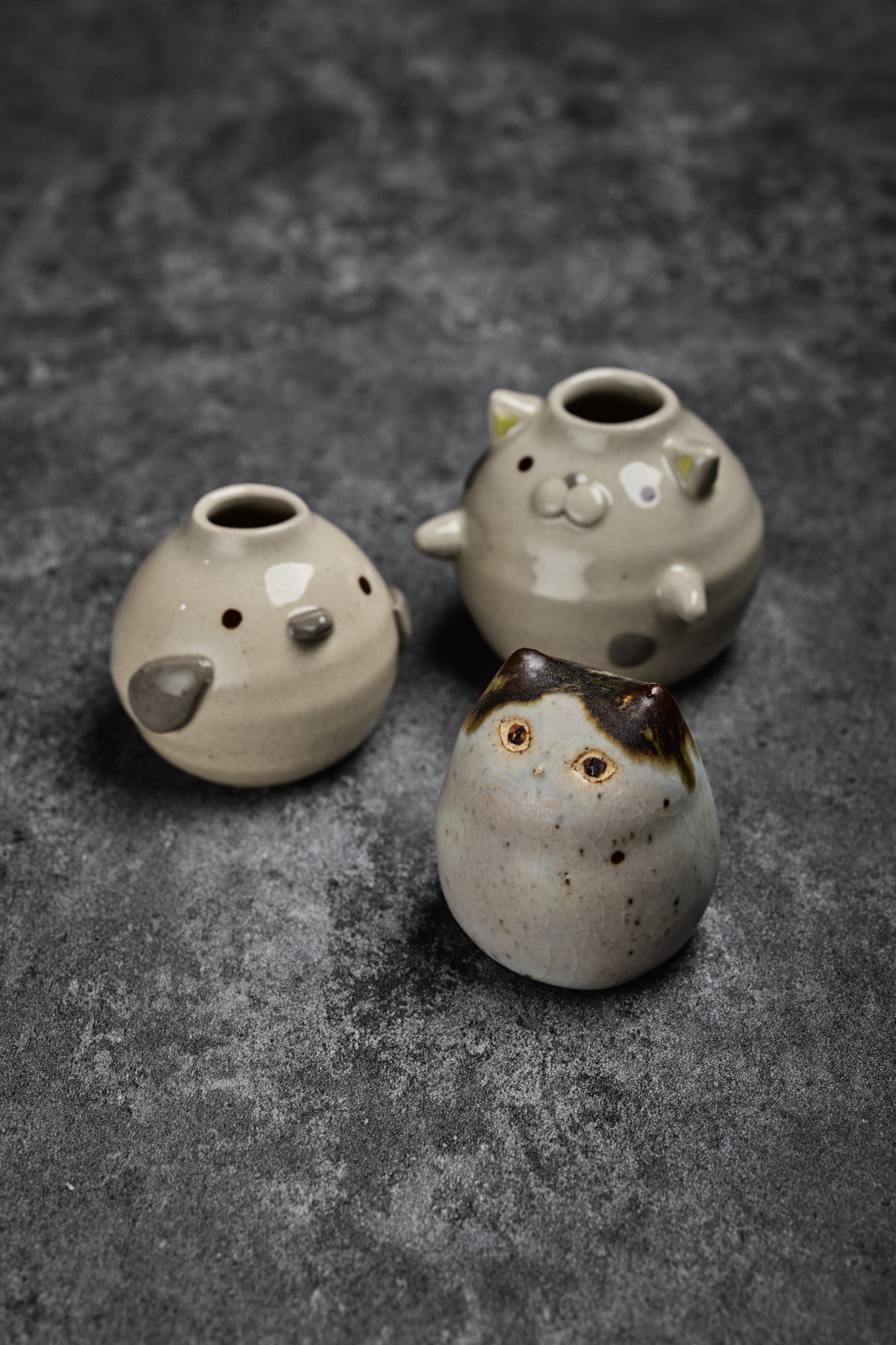 Pottery Animal - Mini Vase