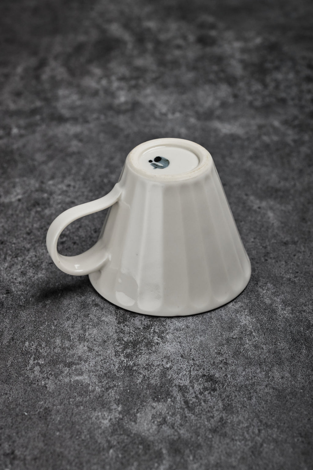 Porcelain Coffee Mug with Pattern
