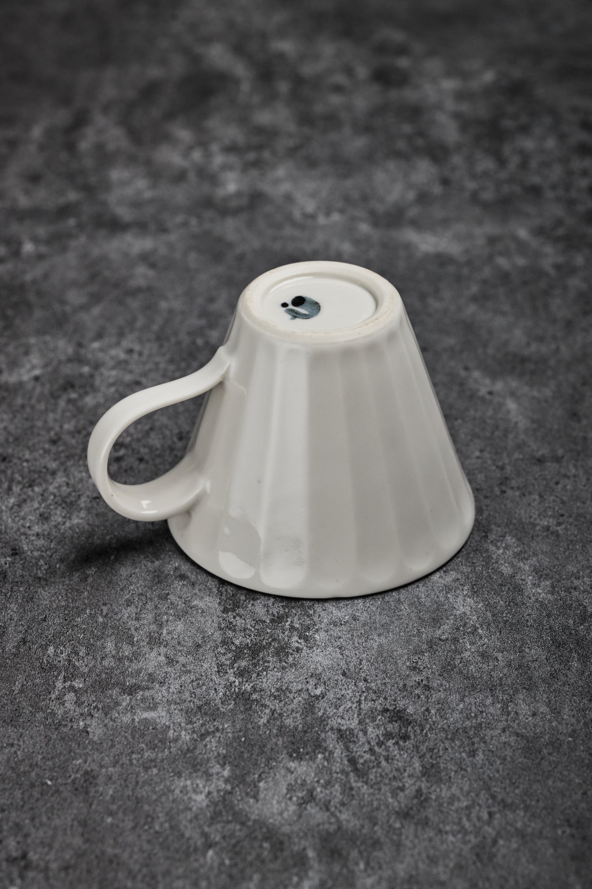 Porcelain Coffee Mug with Pattern