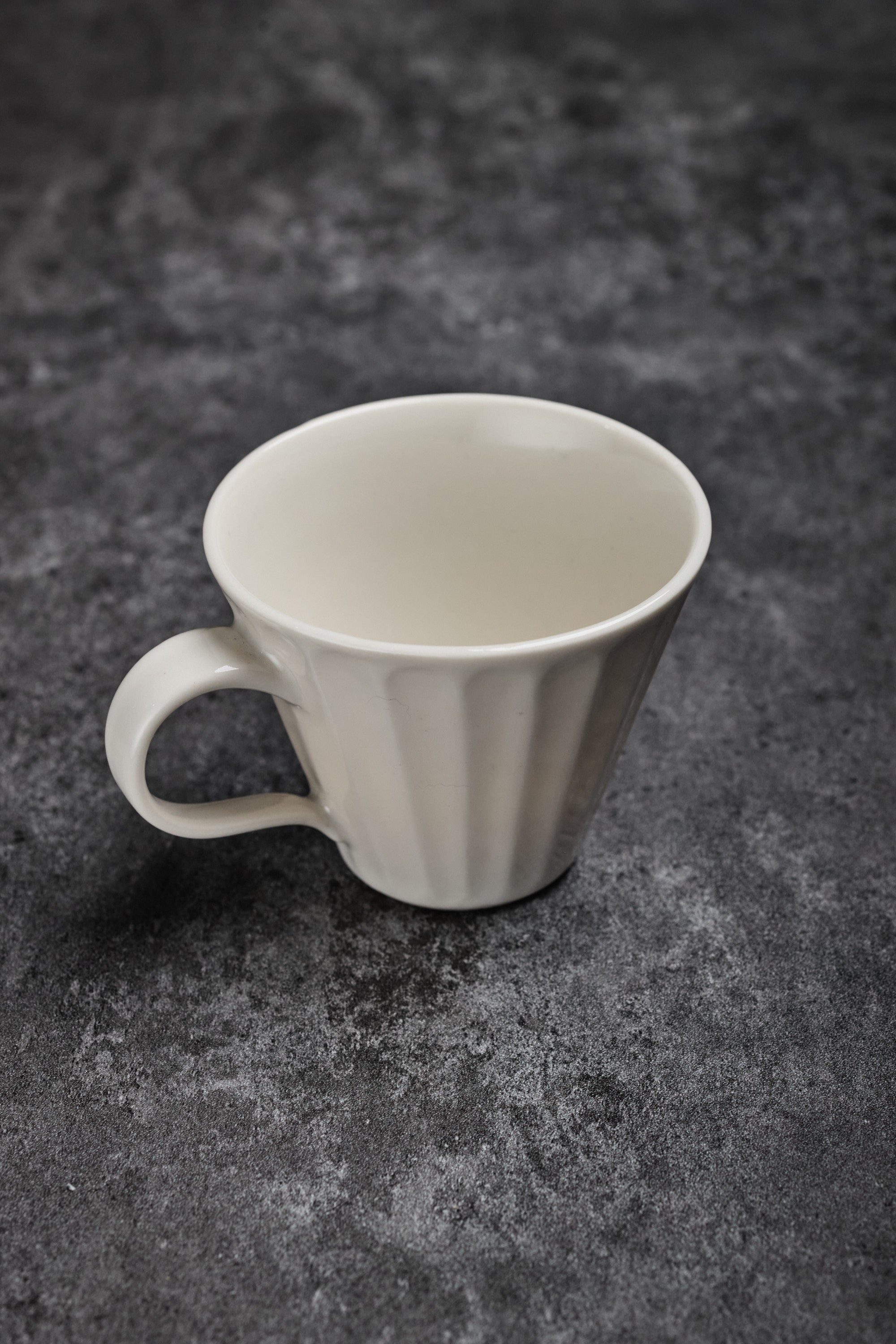 Porcelain Coffee Mug with Pattern