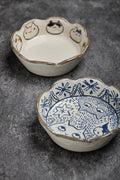 Saucer Plates with Cats Drawing