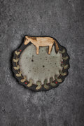 Megumi Osada | Saucer Plate with Horse Drawing