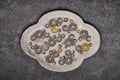 Watajima Yasuhiro | Big Plate with Signature Flower Pattern