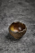 Mini Clay Sake Cup with Pattern Surface